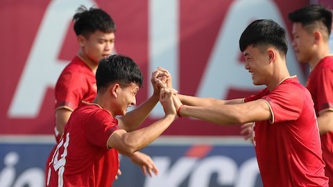 U23 Việt Nam đá 2 trận giao hữu với U23 Tajikistan 